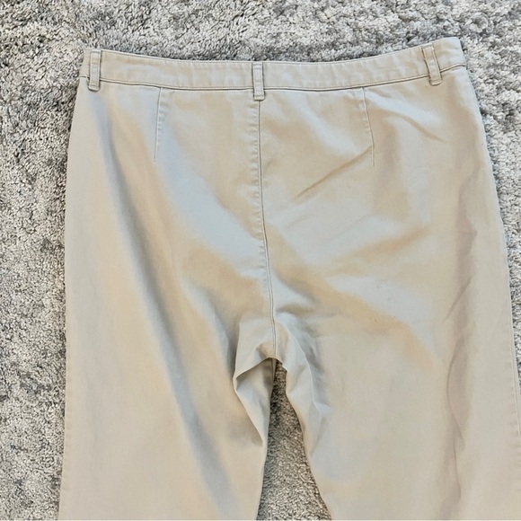 Vintage 90s Y2K Ralph by Ralph Lauren Khaki Pants - Straight Leg, Low Rise,  8 - Picture 6 of 11